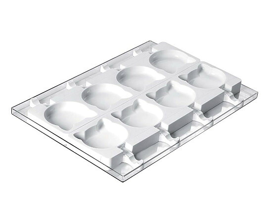 ★ポイント最大16倍★【全国配送可】-シリコマート　ステッコフレックス　キャット（4ヶ取×2枚入）GEL08 シリコマート 型番 0558720 aso 63-7145-05 ●在庫品 納期約 6営業日-【医療・研究機器】