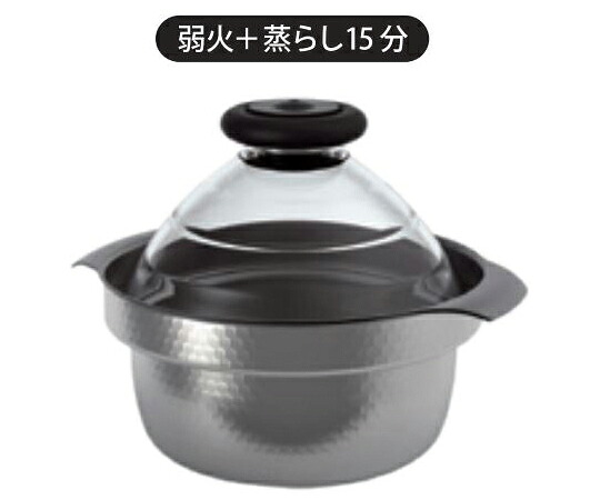 ★ポイント最大16倍★【全国配送可】-フタがガラスの IH 対応ご飯釜雪平 HARIO 型番 GIS-200 　JAN 4977642803992 aso 64-5271-19 ●在庫品 納期約 53営業日-【医療・研究機器】