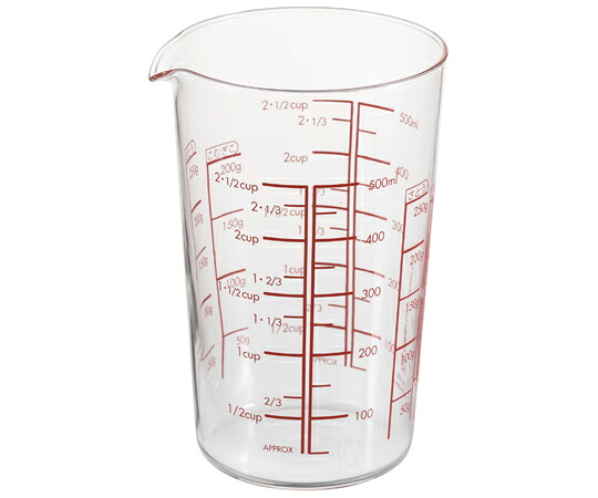 ★ポイント最大16倍★【全国配送可】-耐熱ガラス製メジャーカップ　500mL　24個セット HARIO 型番 MJC-50-R-BK aso 64-9711-21 ●在庫品 納期約 8営業日-【医療・研究機器】