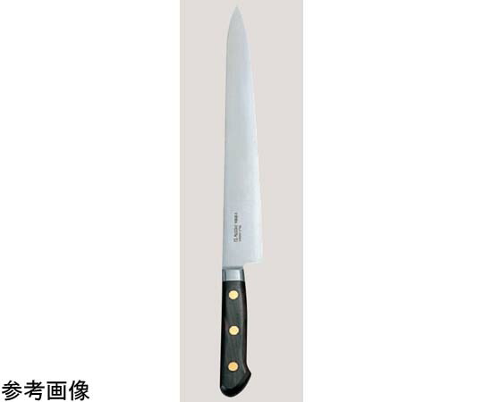 ★ポイント最大16倍★【全国配送可】-スウェーデン鋼シリーズ 筋引 ツバ付（両刃）33cm Misono（ミソノ） 型番 124 　JAN 4960316124035 aso 67-2427-70 ●在庫品 納期約 7営業日-【医療・研究機器】