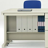 ★ポイント最大16倍★【全国配送可】- ＢＳ＋デスク足元棚　スタンダードテーブル用Ｗ１４００用 SDA-BSNS9FF1 ナチュラルグレー 54741911 コクヨ kokuyo -【コクヨ家具】｜【文具の月島堂】店