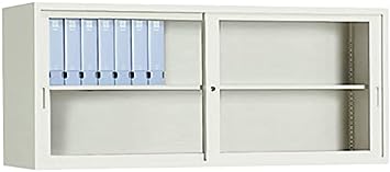 ★ポイント最大16倍★【送料無料】- 保管庫　Ａ４対応　ガラス引き違い戸 S-625GF1N ナチュラルグレー 53327628 コクヨ kokuyo -【コクヨ家具】｜【文具の月島堂】店