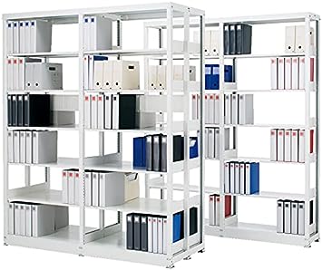 ★ポイント最大16倍★【送料無料】- 棚　複柱書架Ｓタイプ　単式　増連 RFF-C35SAW ホワイト 62896580 コクヨ kokuyo -【コクヨ家具】｜【文具の月島堂】店