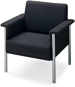 ★ポイント最大16倍★【送料無料】- 応接用　ジョイス２　布アームチェア CE-835H1NB6 ブラック 64399669 コクヨ kokuyo -【コクヨ家具】