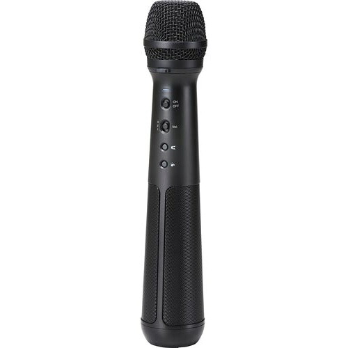 ★ポイント最大16倍★【取り寄せ品】-ato2052-6122 スピ&minus;カ&minus;付きマイク　サイレン・ホイッスル機能付き 20526122 キングジム SPMC10-BK -【＠オフィス】｜【文具の月島堂】店