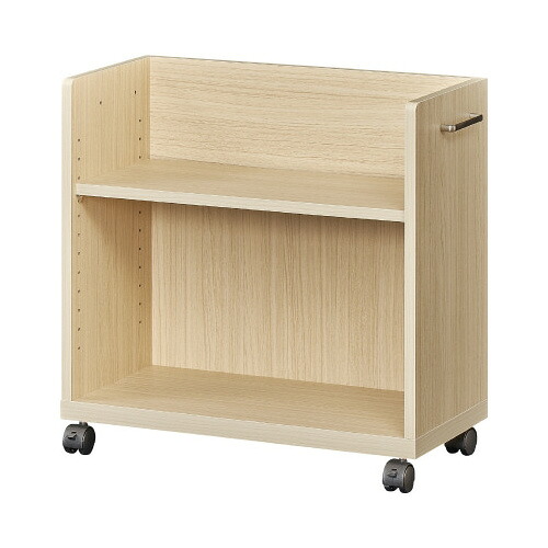 ★尖んがり最大限度16倍★【店卸し資産品は翌取り引き日送りとどける】-ato2054-1552  木製学習机下手押し車 天板なし 薄型 自然的 20541552 白井製作 ONA-6060PNA  -【＠執務室】