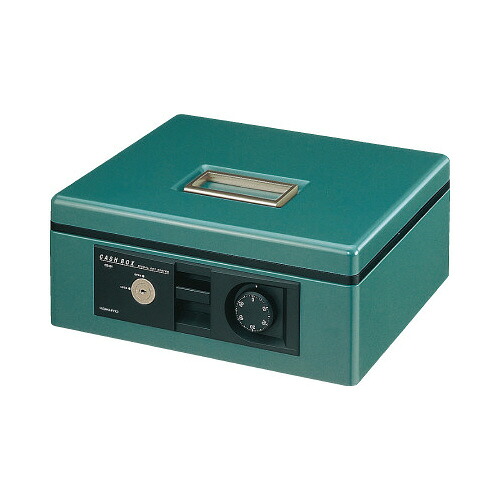 ★ポイント最大16倍★【取り寄せ品】-ato5467-0563 手提げ金庫＜ダイヤル付き型＞　Ｂ５（２号）　緑 54670563 コクヨ CB-12G -【＠オフィス】｜【文具の月島堂】店