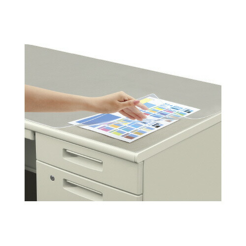 ★ポイント最大16倍★【在庫品は翌営業日発送】-ato5600-8548 デスクマット軟質（オレフィン系樹脂）　透明　下敷き付き　６号デスク用　1ケ 56008548 コクヨ マ-1816M -【＠オフィス】