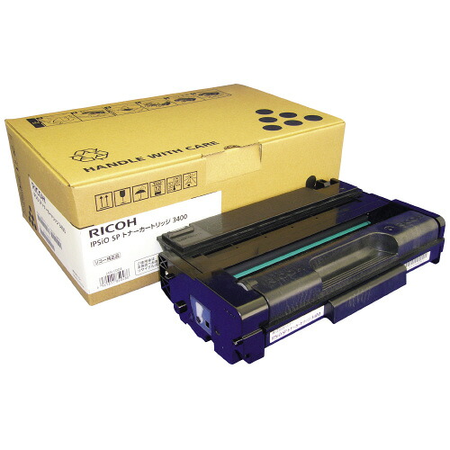 ★ポイント最大16倍★【取り寄せ品】-ato6120-8667 リコー対応IPSiO SPトナー 3400 (ブラック) 61208667 リコー 308571 -【@オフィス】|【文具の月島堂】店