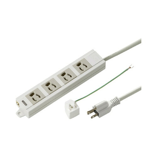 ★ポイント最大16倍★【在庫品は翌営業日発送】-ato6381-7423 電源タップ　３Ｐ・４個口・１０ｍ　1ケ 63817423 サンワサプライ TAP-MG341N2-10 -【＠オフィス】