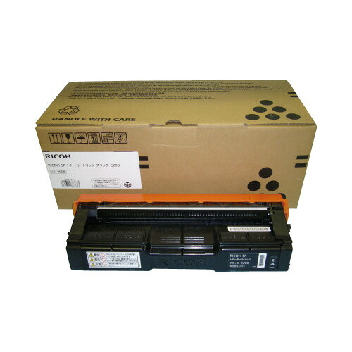 ★ポイント最大16倍★【在庫品は翌営業日発送】-ato6381-8178 リコー　ＳＰトナー　Ｃ２００　ブラック　1ケ 63818178 リコー 600568 -【＠オフィス】