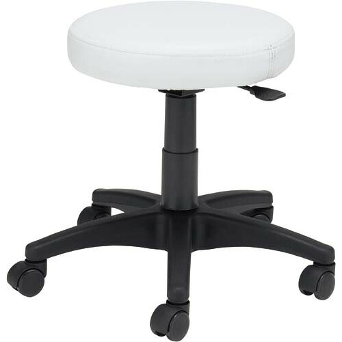 ★ポイント最大16倍★【在庫品は翌営業日発送】-ato2106-9123 ＴＺチェア　丸椅子　ホワイト　1ケ 21069123 東洋工芸 Z-GS010-VWH-C -【＠オフィス】