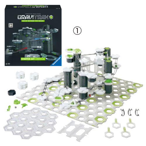 ★ポイント最大16倍★【教育施設様限定商品】-ed 100946 グラヴィトラックス プロ（1）スターターセット ﾒｰｶｰ名 Ravensburger 224265-【教育・福祉】