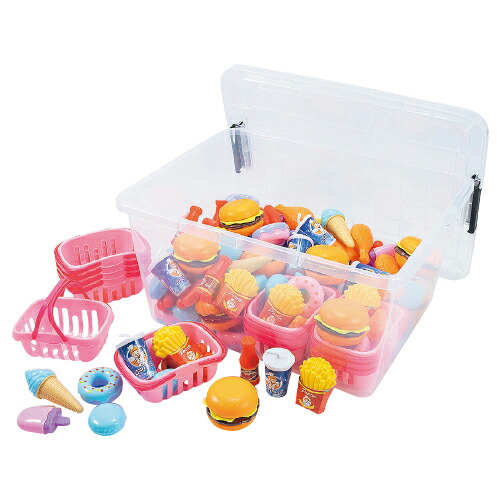★ポイント最大16倍★【教育施設様限定商品】-ed 101102 おかいものごっこ コンテナBOX ﾒｰｶｰ名 コンセル CC1980-【教育・福祉】｜【文具の月島堂】店