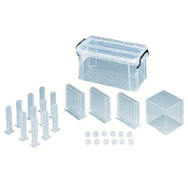 ★ポイント最大16倍★【教育施設様限定商品】-ed 156560 小数水槽セット ﾒｰｶｰ名 共栄プラスチック SET-G1-【教育・福祉】