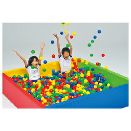 ★ポイント最大16倍★【教育施設様限定商品】-ed 164579 PEボール70(500個)B（青・水・白・クリア） ﾒｰｶｰ名 トーエイライト B-2027-【教育・福祉】
