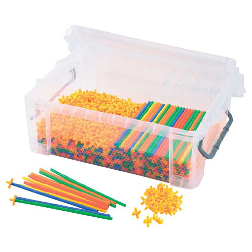 ★ポイント最大16倍★【教育施設様限定商品】-ed 213232 パイプビルディングコンテナBOX ﾒｰｶｰ名 コンセル CC1510-【教育・福祉】｜【文具の月島堂】店