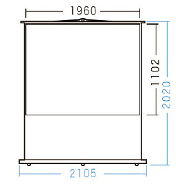 ★ポイント最大16倍★【教育施設様限定商品】-ed 800373 床置き式スクリーン Y90HD メーカー名 サンワサプライ PRS-Y90HD-【教育・福祉】|【文具の月島堂】店