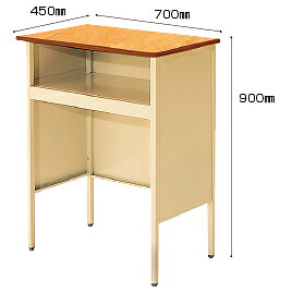 ★ポイント最大16倍★【教育施設様限定商品】-ed 806215 教卓（3）W900&times;H900mm ﾒｰｶｰ名 アイリスチトセ CY33-【教育・福祉】｜【文具の月島堂】店 29,002円