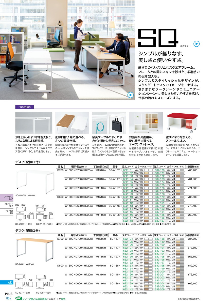 クライマックスセール再値下げ ポイント最大15倍 送料無料 Sq デスク 配線口付 Sq W126h W4 W4 プラス 品番 Sq W126h W4 W4 Jtx ｼﾞｮｲﾝﾃｯｸｽ Jointex 日本製 Gestion Etechnologies Shop