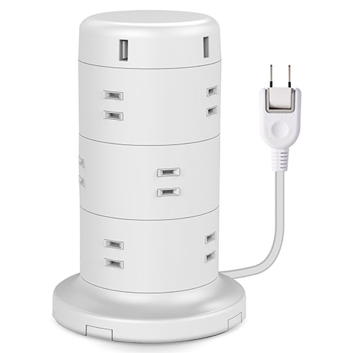 ★ポイント最大16倍★【全国配送可】-タワー型タップ 12個口 ECT-0720WH　エレコム 品番 ECT-0720WH jtx 124741-【ｼﾞｮｲﾝﾃｯｸｽ・JOINTEX】JAN 4549550174749 メーカー在庫品
