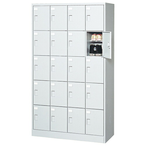 ★尖んがり最大限度16倍★【貨物輸送無料】-シューズロッカーZS45TL-CWH20人4列5段【重 ＡＬＰＳ 品番 ZS45TL-C WH pls 127850-【つけ加える調度品】JAN
