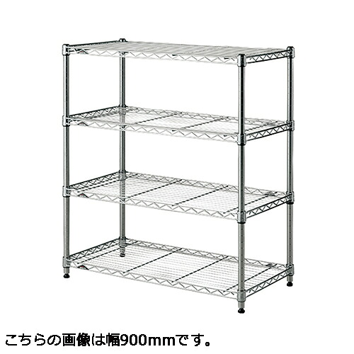★尖んがり最大限度16倍★【貨物輸送無料】-★ワイヤーシェルフ101245 B1848-40-4C エレクター 品番 B1848-40-4C pls 150276-【足し加える調度品】JAN