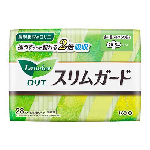 ★ポイント最大16倍★【全国配送可】-ロリエスリムガード昼用羽つき28個入×16P　花王 品番 jtx 170832-【ｼﾞｮｲﾝﾃｯｸｽ・JOINTEX】JAN メーカー在庫品