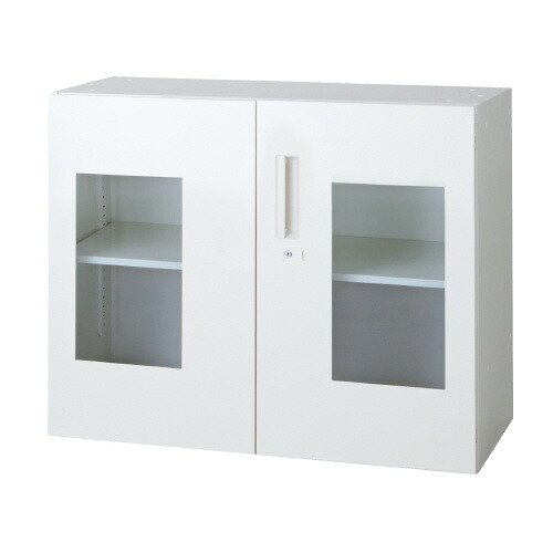 ★ポイント最大16倍★【送料無料】-L6 ガラス両開き保管庫 L6-70AG-C W4 プラス 品番 L6-70AG-C W4 pls 648250-【プラス家具】JAN|【文具の月島堂】店