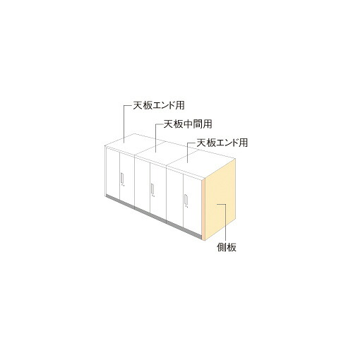 ★ポイント最大16倍★【送料無料】-L6 ナチュラルパネル L6-NPS1145-R WM プラス 品番 L6-NPS1145-R WM pls 648908-【プラス家具】JAN|【文具の月島堂】店