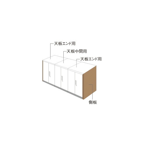 ★ポイント最大16倍★【送料無料】-L6 ナチュラルパネル L6-NPS1140-R T2　プラス 品番 L6-NPS1140-R T2 pls 648926-【プラス家具】JAN｜【文具の月島堂】店