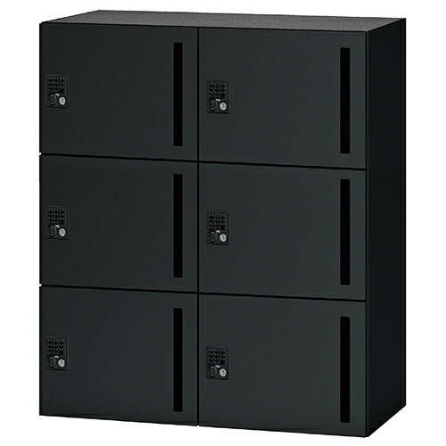 ★ポイント最大16倍★【送料無料】-NL 6人用ベーシック NL-B105-6LT SBK　プラス 品番 NL-B105-6LT SBK pls 669263-【プラス家具】JAN｜【文具の月島堂】店