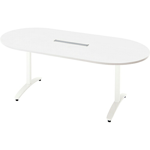 ★ポイント最大16倍★【送料無料】-ロンナ 会議テーブル NN-1809TAOH W4/W4 プラス 品番 NN-1809TAOH W4/W4 pls 677419-【プラス家具】JAN|【文具の月島堂】店