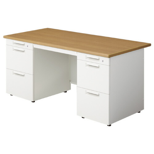 ★ポイント最大16倍★【送料無料】-リード 両袖机 LE-157A-33 T2/W4　プラス 品番 LE-157A-33 T2/W4 jtx 678781-【ｼﾞｮｲﾝﾃｯｸｽ・JOINTEX】JAN 56,791円