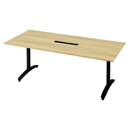 ★ポイント最大16倍★【送料無料】-ロンナ会議テーブル NN-1809HS LW/BK プラス 品番 NN-1809HS LW/BK pls 679479-【プラス家具】JAN|【文具の月島堂】店