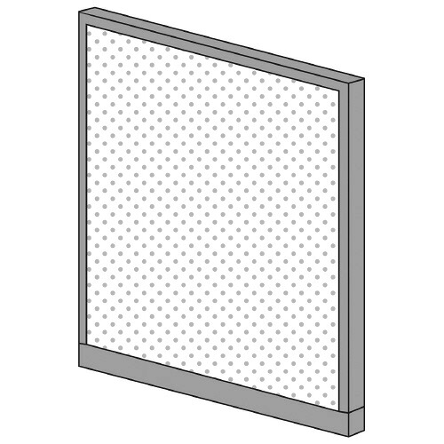 ★ポイント最大16倍★【送料無料】-KIパネル(光触媒)KI-1114Q DGY　プラス 品番 KI-1114Q DGY pls 682738-【プラス家具】JAN｜【文具の月島堂】店