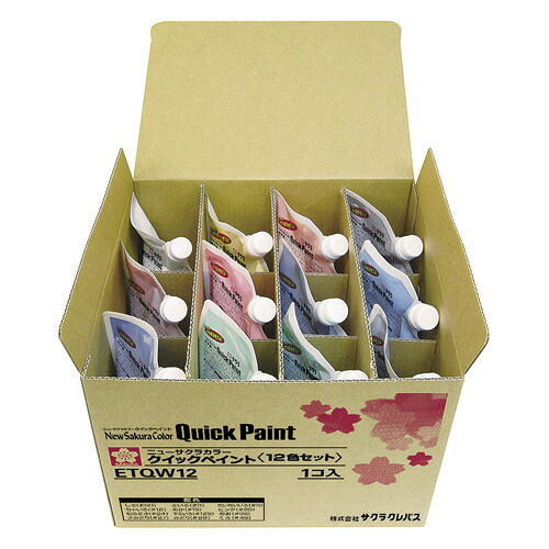 ★尖んがり最大限度16倍★【貨物輸送無料】-ニュー櫻色つや550mlQ絵の具12色set 櫻   品番 ETQW12 jtx 704779-【JTX・JOINTEX】JAN 4901881281754 製造業者取り寄せ品
