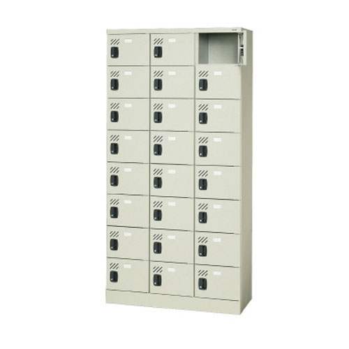 ★ポイント最大16倍★【送料無料】-多人数用ロッカー KL-H38K LGY プラス 品番 KL-H38K LGY pls 71064-【プラス家具】JAN|【文具の月島堂】店