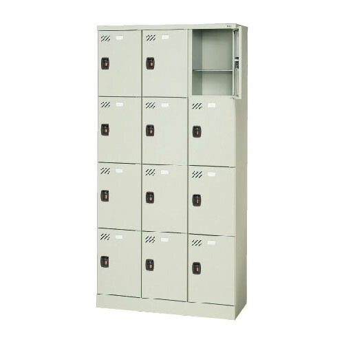 ★ポイント最大16倍★【送料無料】-多人数用ロッカー KL-H34N LGY　プラス 品番 KL-H34N LGY jtx 71076-【ｼﾞｮｲﾝﾃｯｸｽ・JOINTEX】JAN