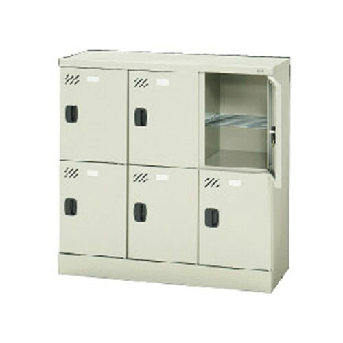 ★ポイント最大16倍★【送料無料】-多人数用ロッカー KL-L32 LGY　プラス 品番 KL-L32 LGY jtx 71089-【ｼﾞｮｲﾝﾃｯｸｽ・JOINTEX】JAN