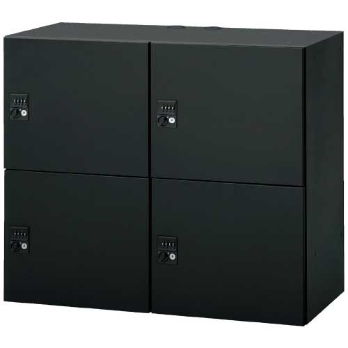 ★ポイント最大16倍★【送料無料】-IL 4人用ロッカー投函口無 IL-4FD SBK プラス 品番 IL-4FD SBK jtx 72427-【ｼﾞｮｲﾝﾃｯｸｽ・JOINTEX】JAN
