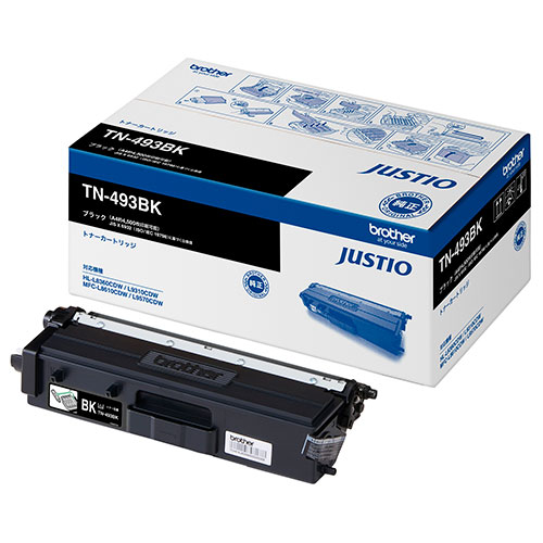 ★ポイント最大16倍★【送料無料】-トナーカートリッジTN-493BK　ブラザー　 品番 TN-493BK jtx 725905-【JTX・JOINTEX】JAN 4977766773225 メーカー取り寄せ品｜【文具の月島堂】店