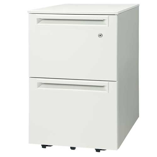 ★ポイント最大16倍★【送料無料】-サイドキャビネット2段 UJ-046SC-A2 W4 プラス 品番 UJ-046SC-A2 W4 pls 740055-【プラス家具】JAN|【文具の月島堂】店