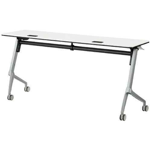 ★ポイント最大16倍★【送料無料】-フォールディングテーブル YU-1545WH JTX 品番 YU-1545WH pls 740601-【プラス家具】JAN|【文具の月島堂】店