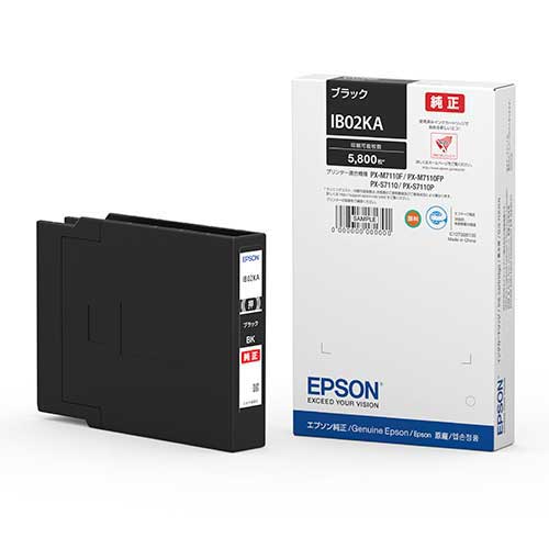 ★ポイント最大16倍★【送料無料】-インクカートリッジIB02KA　ＥＰＳＯＮ 品番 IB02KA jtx 742677-【ｼﾞｮｲﾝﾃｯｸｽ・JOINTEX】JAN 4988617320864 メーカー在庫品