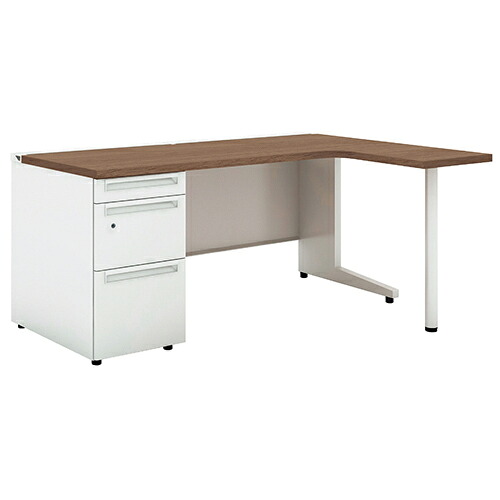 ★ポイント最大16倍★【送料無料】-US-W L型片袖机UR-1612WDL-3-7R PW/W4 プラス 品番 UR-1612WDL-3-7R PW/W pls 772755-【プラス家具】JAN|【文具の月島堂】店