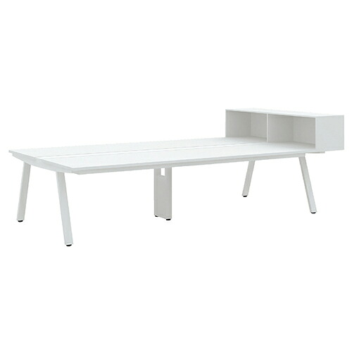 ★ポイント最大16倍★【送料無料】-Genela片側机上収納GE-N2814KS3 W4/W4 プラス 品番 GE-N2814KS3 W4/W4 pls 773863-【プラス家具】JAN|【文具の月島堂】店