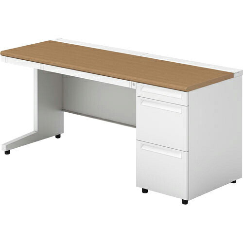 ★ポイント最大16倍★【送料無料】-US-1 片袖机US-166A-3 T2/W4　プラス 品番 US-166A-3 T2/W4 pls 775580-【プラス家具】JAN｜【文具の月島堂】店 61,871円