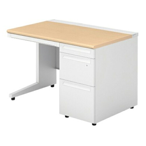 ★ポイント最大16倍★【送料無料】-US-1S 片袖机UR-117DL-3 WM/W4　プラス 品番 UR-117DL-3 WM/W4 pls 779582-【プラス家具】JAN｜【文具の月島堂】店