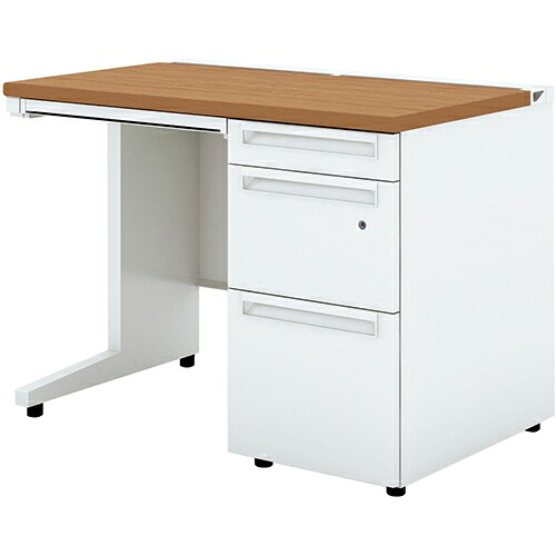 ★ポイント最大16倍★【送料無料】-US-1S 片袖机UR-106D-3 T2/W4　プラス 品番 UR-106D-3 T2/W4 pls 779607-【プラス家具】JAN｜【文具の月島堂】店